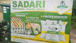 Premier anniversaire de la Provenderie Sadari [upl. by Etnoed]