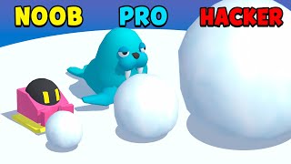 NOOB vs PRO vs HACKER  Snowballio [upl. by Beaulieu]