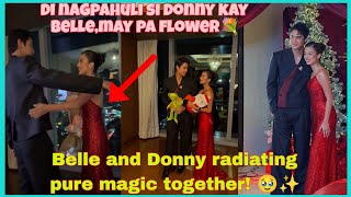 DONNY may paflower kay BELLE bago nagsimula ang event😱😍quotTheir look of love 🥹❤️quot [upl. by Corneille]