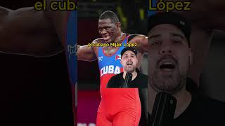 🤯 Mijaín López y el hito más grande en la historia olímpica shorts olympics [upl. by Refinnej952]