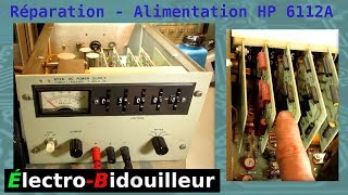 EB228 Réparation  Alimentation de Précision HP 6112A [upl. by Attiuqahs697]