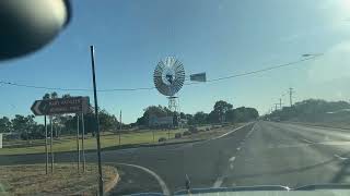 Cloncurry Outback QueenslandDriving around the town [upl. by Boice664]