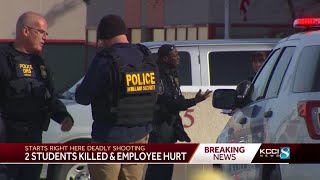 2 students killed 1 employee injured after Des Moines shooting [upl. by Handel]