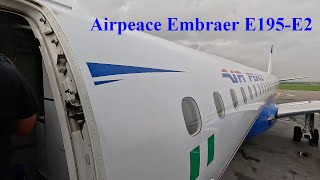 Airpeace Embraer E195E2 from Lagos to Chinua Achebe International Airport Umueri Anambra State [upl. by Lienahs64]