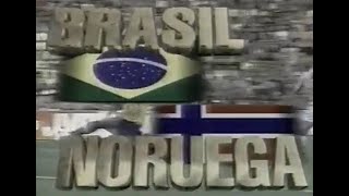 Chamada Brasil x Noruega  Copa do Mundo 1998 Record [upl. by Anailli938]