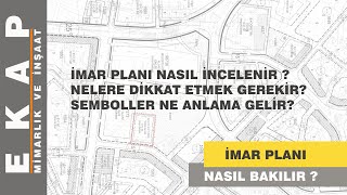 İMAR PLANI Nasıl okunur imar planı nedir [upl. by Dremann]