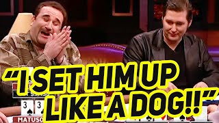 Mike Matusow Clowns Phil Hellmuth on Poker After Dark [upl. by Dacy841]