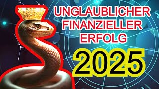 Der finanzielle Erfolg wird im Jahr 2025 bei 5 Sternzeichen liegen [upl. by Akerahs786]