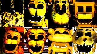 20 GOLDEN FREDDY JUMPSCARES  FNAF amp more [upl. by Artiek29]