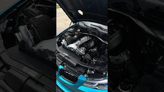 N54 single turbo hood exit e85 cold start [upl. by Desiree480]