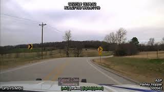 PursuitMC Clifty AR2312 Madison County Arkansas State Police Troop L Traffic Series Ep 830 [upl. by Ilahsiav]