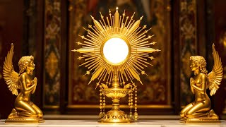 Eucharistic Adoration  Spiritual Protection Against Evil  Gregorian Chants 432 Hz 411 [upl. by Ezequiel]