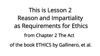 Reason and Impartiality and the The 7step Model for Ethical DecisionMaking [upl. by Philana461]