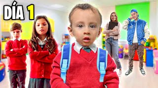 ¡MI HIJO TIENE SU PRIMER DIA de CLASES [upl. by Emse]