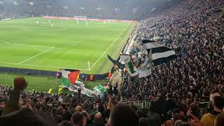 Green Brigade  67 In the heat of Lisbon Celtic vs RB Leipzig [upl. by Kerman]