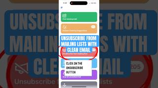 How to unsubscribe from emails with Clean Email [upl. by Laikeze]