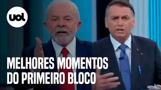 Debate na Globo Veja os melhores momentos do primeiro bloco [upl. by Russia]