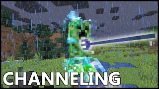 What Does The CHANNELING ENCHANTMENT Do In MINECRAFT [upl. by Zeiler]