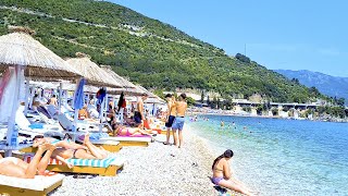 Budva Slovenska plaža šetnja V 🏖️🏖️🏖️  Budva Slovenska beach walk V 🏖️🏖️🏖️ [upl. by Gally]