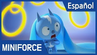 Español Latino MINIFORCE Capítulo 4  LA SUERTE DEL DÍA [upl. by Abbottson]