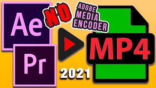 Как сохранить видео After Effects 2020 в MP4 БЕЗ Media Encoder [upl. by Prosser]