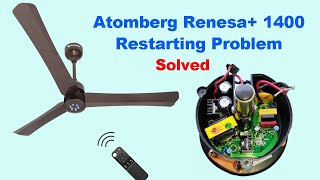 BLDC Ceiling Fan Repair  Atomberg Renesa [upl. by Erskine]