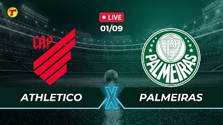 ATHLETICOPR X PALMEIRAS  CAMPEONATO BRASILEIRO  AO VIVO  24082024 [upl. by Anihsit]