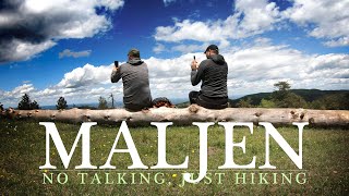 No Talking Just Hiking Maljen i Crna reka motivacioni video [upl. by Vogeley681]