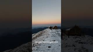 Nepal Trekking Places Mardi Himal Trek from Pokhara 3 days View from Mardi Himal Viewpoint nepal [upl. by Hendrik]