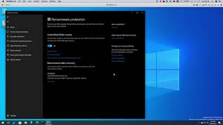 Windows 10  Ransomware Protection [upl. by Kulseth110]