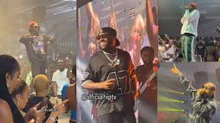 Davido Phyno Shallipopi and odumodublvck shutdown warri with this Electrifying live performance [upl. by Jochebed257]