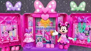 55 Minutes Satisfying with Unboxing Disney Minnie Mouse Toys Playset Collection ASMR [upl. by Anaek]