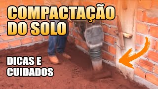 DICAS NA COMPACTAÇÃO DO SOLO SOBRADO PARTE 16 [upl. by Hekking236]