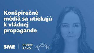 Dobré ráno Konšpiračné médiá sa utiekajú k vládnej propagande 1612024 [upl. by Derayne]