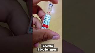 Labetalol injection 💉💉 uses in hindi  Medical Student Basic knowledge [upl. by Ejrog]