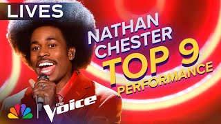 Nathan Chester Performs Otis Reddings quotTry a Little Tendernessquot  The Voice Lives  NBC [upl. by Regdirb638]