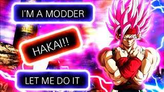 Xenoverse Modder Said He Would Hakai Me So I Made Him Rage Quit By Using Super Saiyan Rose Bardock [upl. by Ytomit633]