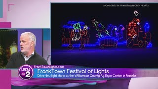 FrankTown Festival of Lights Spreading joy and giving back [upl. by Vinny126]