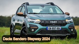 Revue Complète de la Dacia Sandero Stepway  prix 2024 [upl. by Nnaeiluj944]