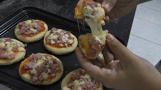 Mini Pizzas Deliciosas para Festa [upl. by Ulric]