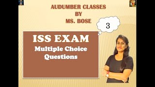 Q5 Year 2022 Paper 1 Set A  ISS Exam MCQ With Solution [upl. by Ajani825]