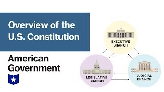 United States Constitution An Overview  American Government [upl. by Airotal1]