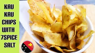 Sweet potato chips with seven spiced salt [upl. by Dex660]