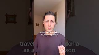 travelling as a member of the lgbtq community travel macedonia lgbtq traveleurope [upl. by Egamlat]