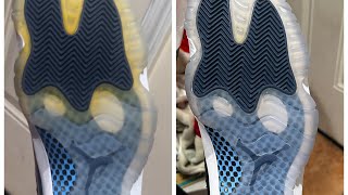 Unyellow A Sole Without Sole Sauce How To Clean An Air Jordan 11 “ Win Like 82” Part One [upl. by Oicam]