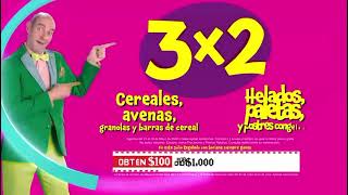 3️⃣X2️⃣ En Cereales🥣  Avenas  granolas y Barras 3️⃣X2️⃣ En Helados🍦Paletas y Postres Congelados [upl. by Layor]