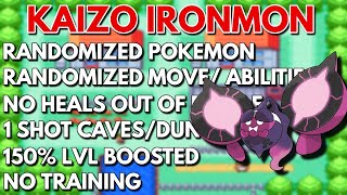 HITTING 1K ATTEMPTS HARDEST NUZLOCKE EVER FireRed NATDEX KAIZO IRONMON [upl. by Kasey]