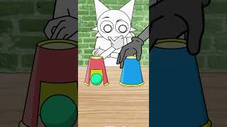 Disappeared😱😱Sprunki Wenda X Gray Easy Magic Trick Tutorial Animation sprunki animation meme [upl. by Moscow]