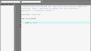 01  Introdução a Linguagem C [upl. by Deny642]