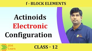 Actinoids Electronic Configurations Easy Trick [upl. by Ahsema]